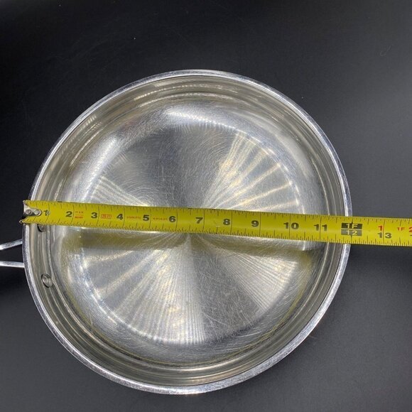 Cuisinart #722-115P 11.5" Stainless Steel Skillet - NO LID - Picture 5 of 6